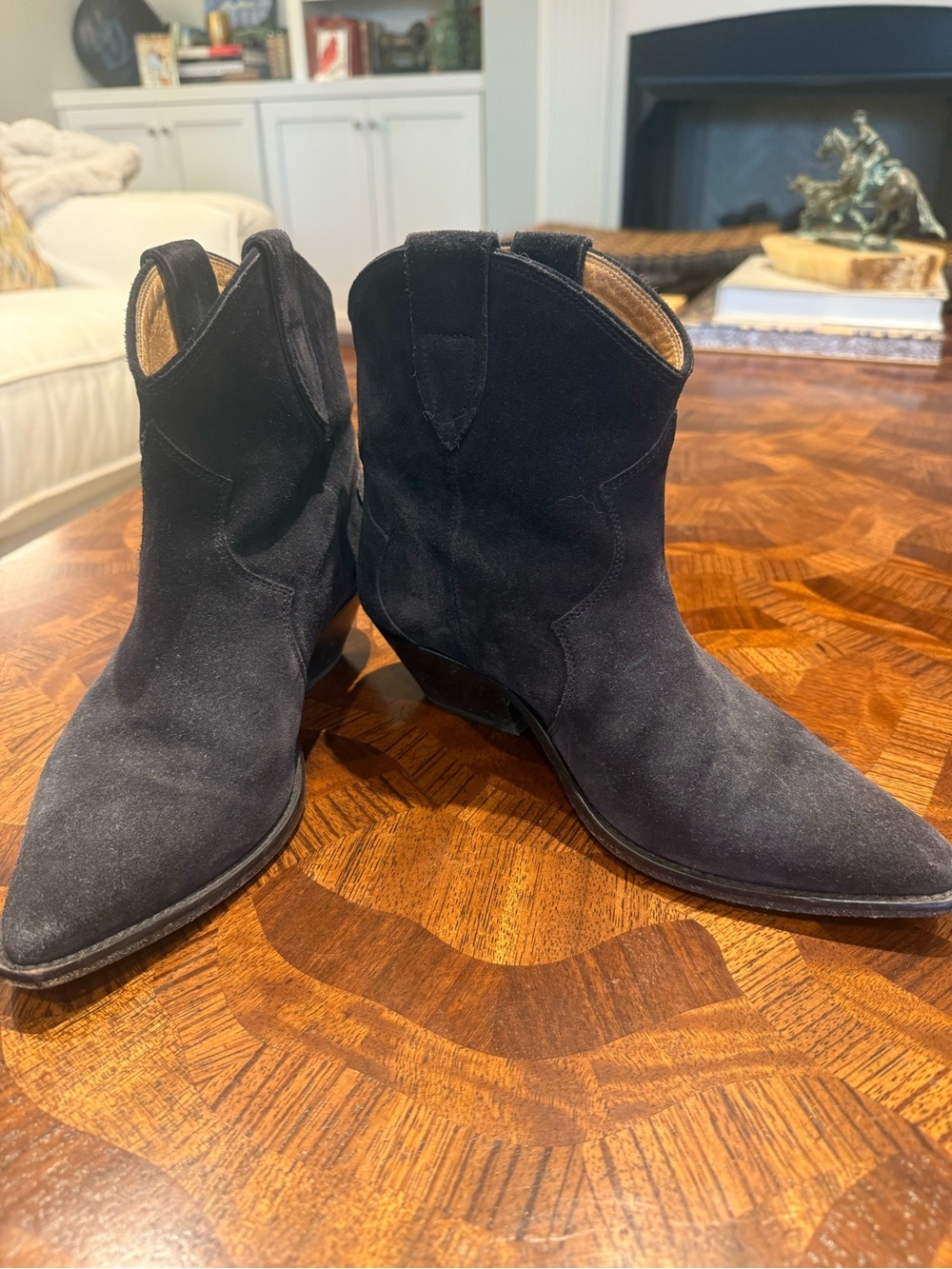Isabel Marant black booties